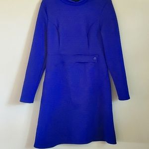 Wintry blue dress modcloth L